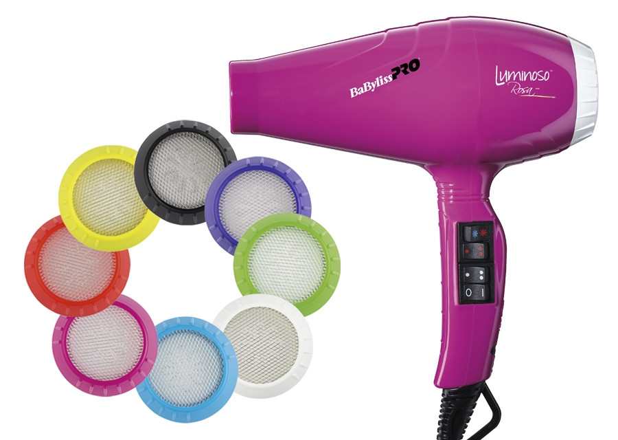 Професійний фен BaByliss PRO Luminoso Rosa BAB6350IFE 2100W ionic