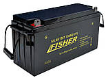 Електромотор Fisher 46 + акумулятор Gel 150Ah, фото 4