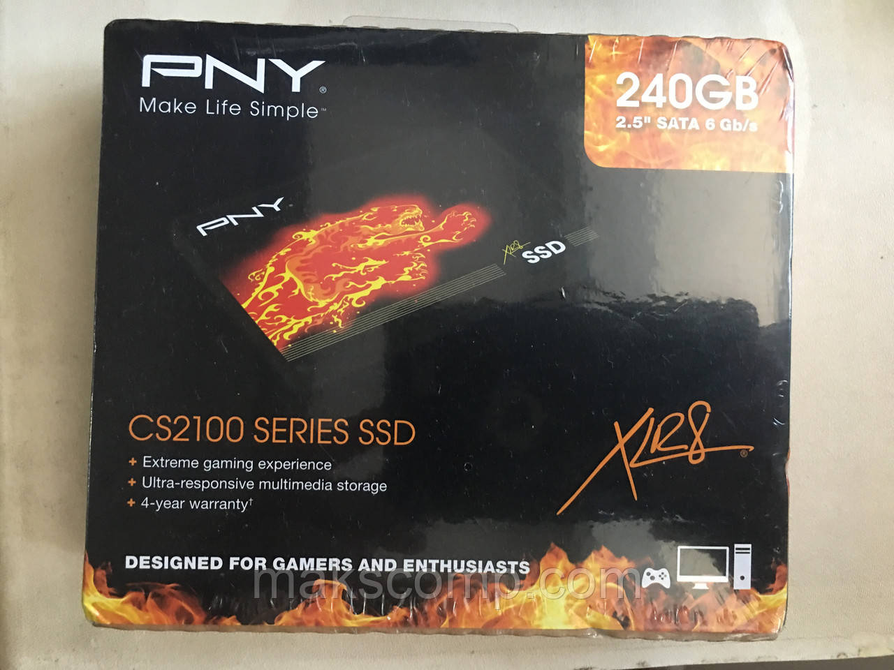 SSD PNY CS2100 240GB 2.5" SATAIII MLC (SSD7SC240GCS2)