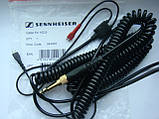 Кабель (шнур кручений) для Sennheiser HD25, HD25-1, HD25-II, HD25-CII HD25 II Steel Cable coiled cable, фото 5