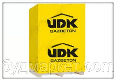 Газоблок UDK-OB 400 100*200*600 мм (150шт/уп) (83,33шт/куб.м.) - фото 1 - id-p574135000