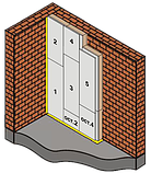 Звукоізолююча панельна система ЗІПС Модуль (Panacoustic SPS MIDLLE 83) базового рівня 600*1200*70 мм, фото 6