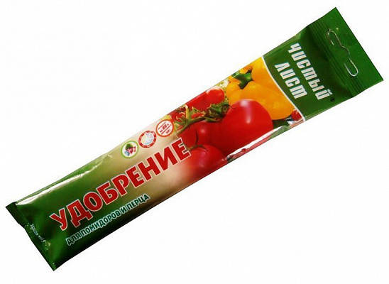 Добриво Чистий аркуш (кристалічний) 100гр (помідор та перець) 1423.009 Kvitofor, фото 1