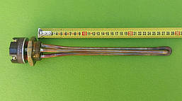 Тен мідний в чавунну батарею 1500W (Італія) різьбою 1 1/4" з італійським термостатом Reco 20 А з термозахистом