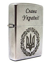 Запальничка в подарунок ZIPPO 205-UA-03 "Слава Україні!", фото 2