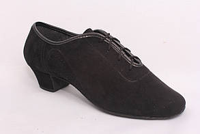 Чоловічі танцювальні туфлі для латини , нубук МЛ13