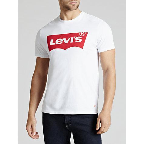 Купить Футболка мужская Levis, левис белая с красным | Robishop.com.ua ...