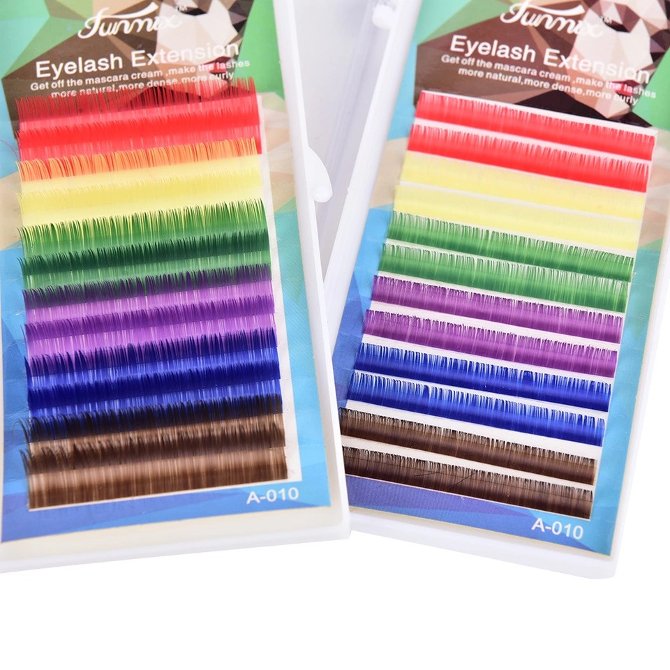 Кольорові вії "Fennix" Д/0,10 — 12 мм, фото 1