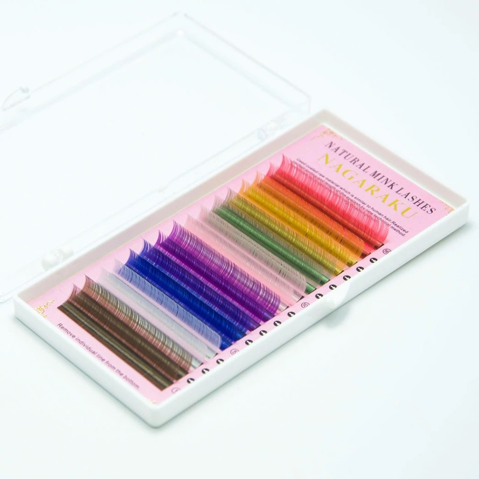 Кольорові вії "NAGARAKU", С/0.07 -12 мм, фото 1