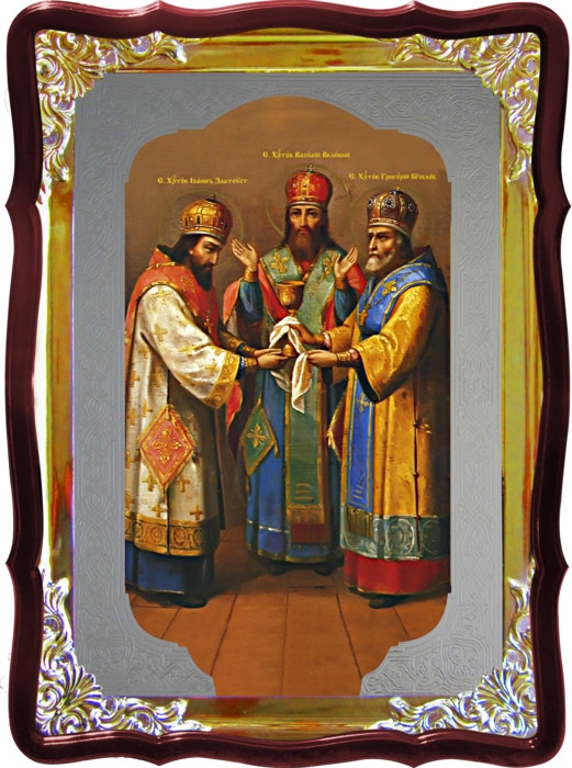 Ікона православної церкви - Святителі Христові в митрах