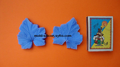 Силіконовий вайнер "Лист аґрусу"