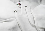 Толстовка чоловіча біла худі (кофта з капюшоном) Classic hooded sweat Fruit Of The Loom, 2XL, фото 4