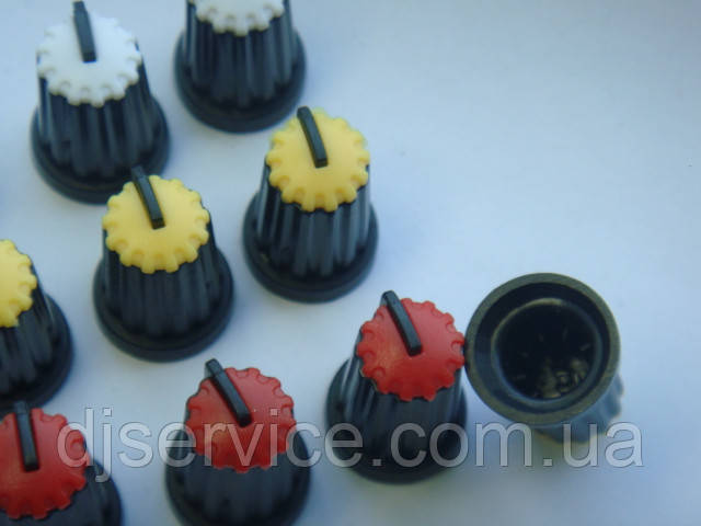 Ручка потенціометра 18.8x13.5x9.8mm (кольорова) для пультів