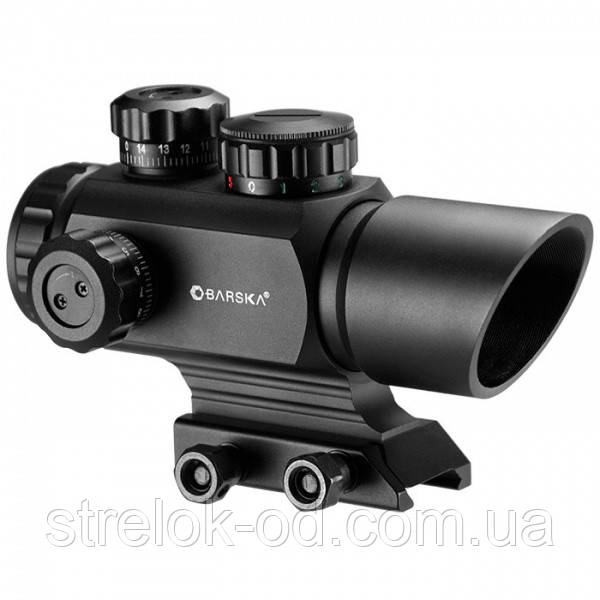 Приціл коліматорний Barska Multi Reticle AR-X 1x35 (Picatinny), фото 1