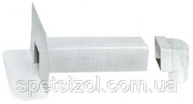 Переливная, парапетная воронка ПВХ 100х100 L 375 мм (ID#574480384 ...