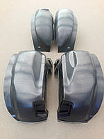 Комплект підкрильників (4 шт) Мітсубіші Паджеро IV (2006-) Pajero IV