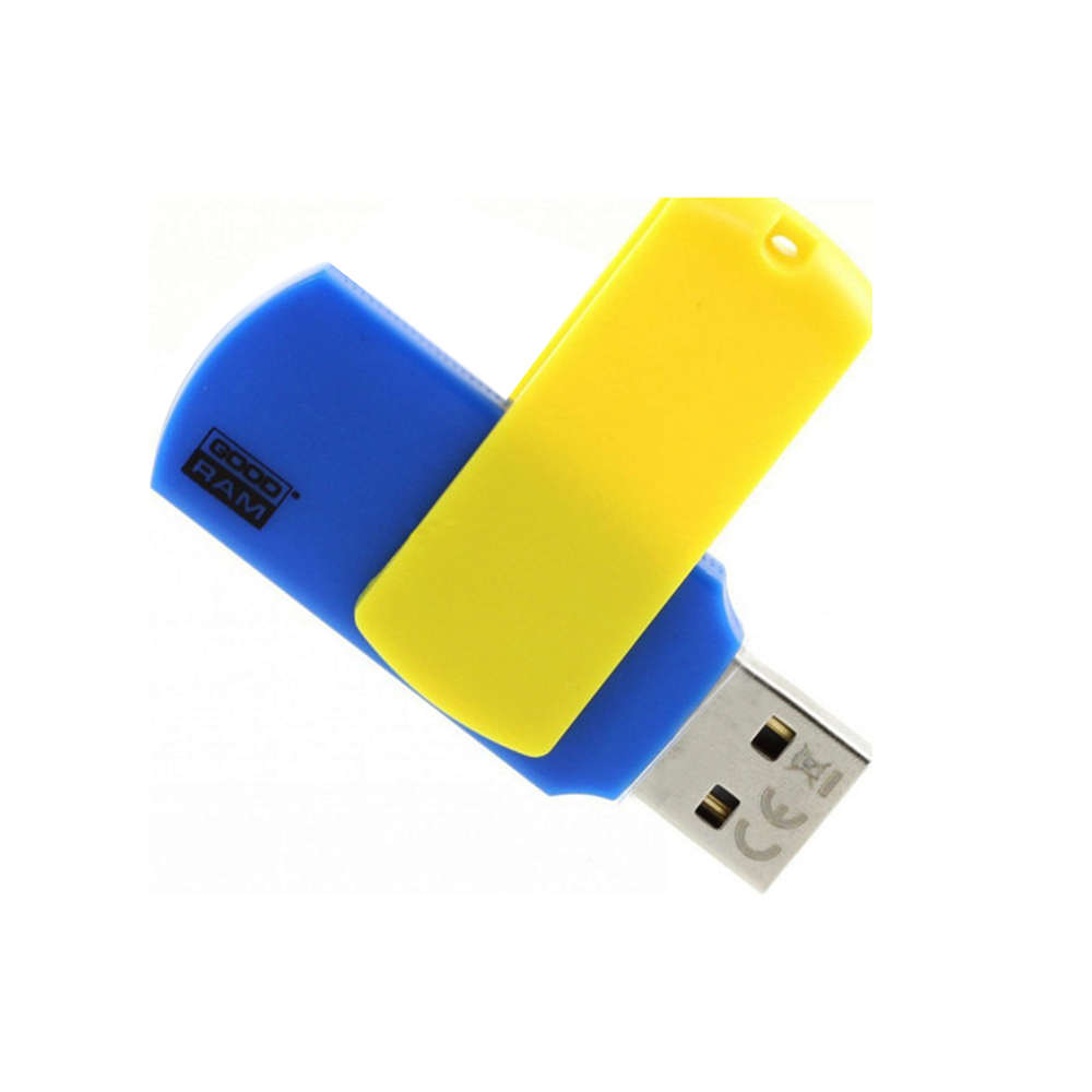 USB Флешка Goodram COLOUR 8Gb Ukraine Blue/Yellow (UCO2-0080BYR11)
