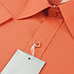 Чоловіча класична сорочка De Luxe 38-46 к/р 119К помаранчевого кольору, фото 2