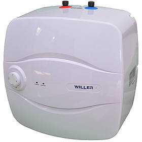 Бойлер Willer PU25R Optima Mini під мийкою