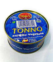 Тунець в оливковій олії TONNO 1884, 80 g (Італія)