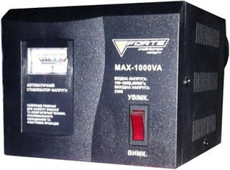 Стабілізатор напруги Forte MAX-1000VA NEW