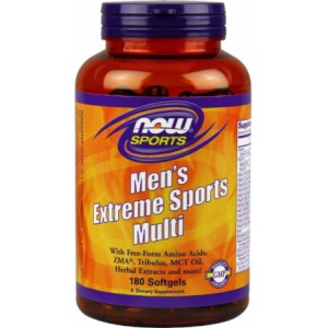Вітаміни для чоловіків Now Foods Men's Extreme Sports Multi 180 sgel, фото 1