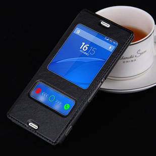 Чохол-книжка Momax для Sony Xperia E4 dual E2115 Чорний