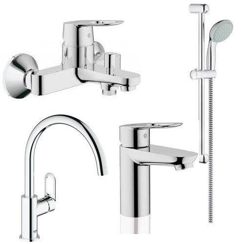 Акційний набір змішувачів GROHE BauLoop 123225K (23337000 + 32815000 + 27598000 + 31368000)