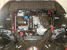 Захист двигуна Kia Picanto 2011- (Кіа Піканто), фото 3