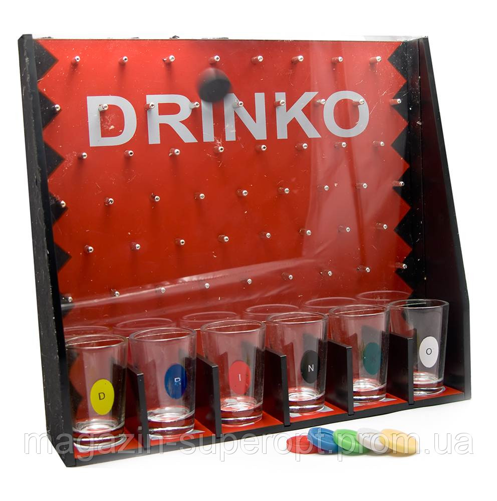 Гра з рюмками "Drinko" (30х27,5х9 см) (25178)