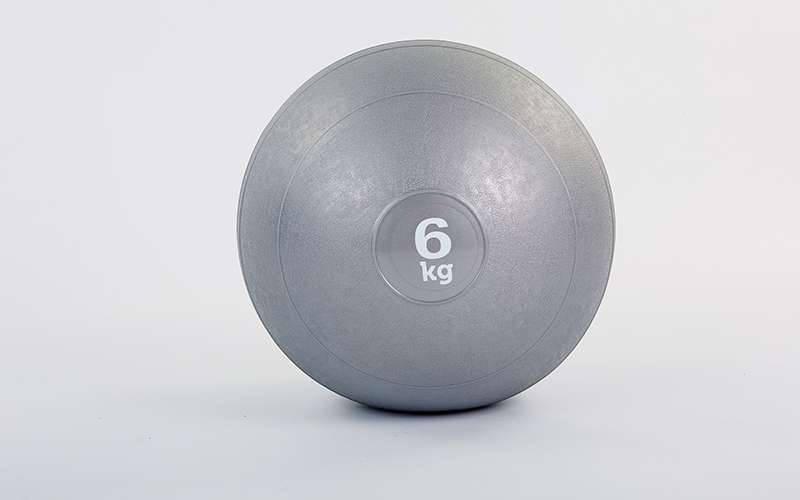 Мяч медицинский (слэмбол) Slam Ball 5165-6: вес 6кг, диаметр 23см - фото 1 - id-p574692814
