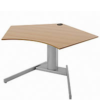501-19 7S 95: Ергономічний комп'ютерний стіл (для кутових і невеликих прямих стільниць)