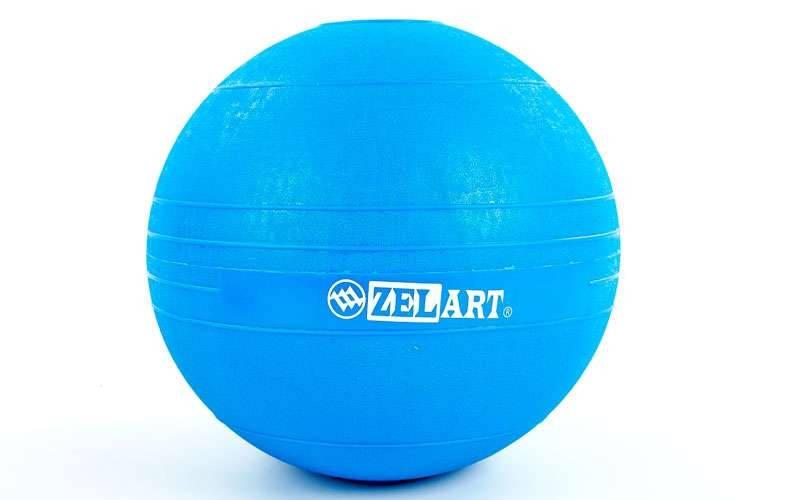 Мяч медицинский (слэмбол) Slam Ball 5165-4: вес 4кг, диаметр 23см - фото 2 - id-p574715439