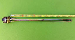 Тен мідний для чавунної батареї 3000W (Італія) різь 1 1/4" з італійським термостатом Reco 20 А з термозахистом