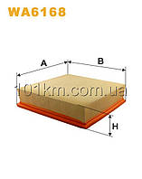 Фільтр повітряний WIX WA6168 (AP006)