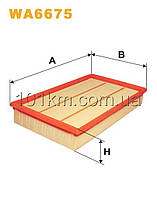 Фільтр повітряний WIX WA6675 (AP023/3)