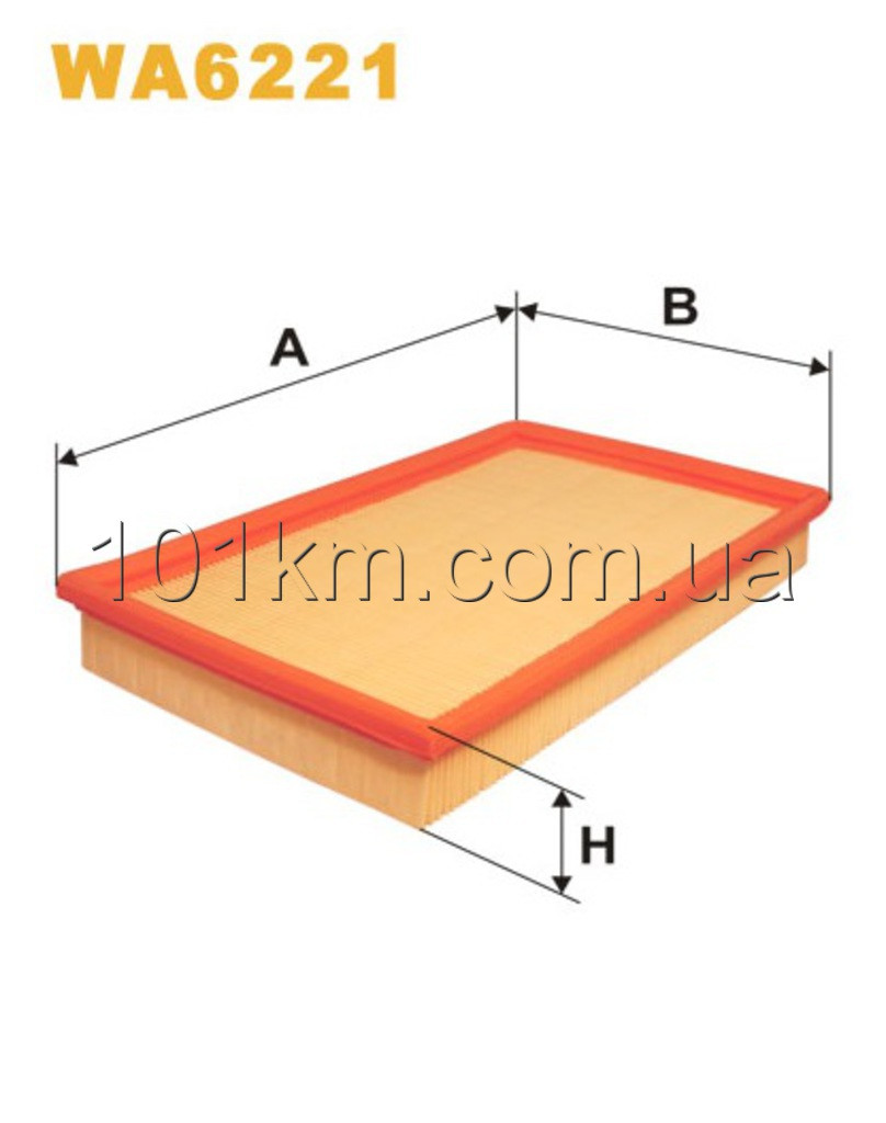 Фільтр повітряний WIX WA6221 (AP057)