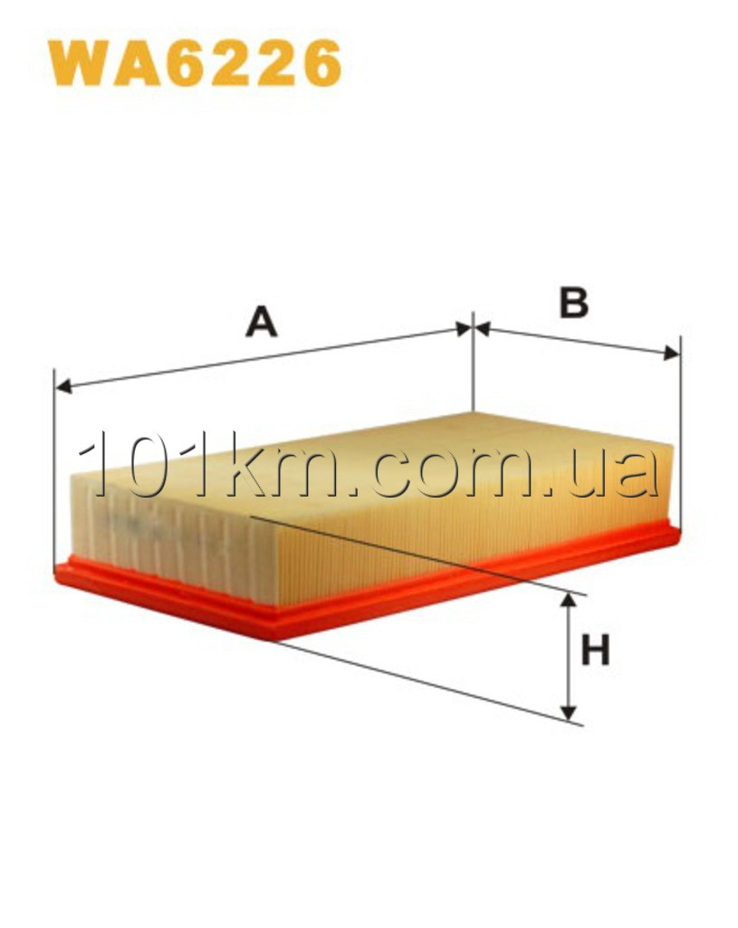 Фільтр повітряний WIX WA6226 (AP061)