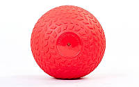 Мяч медицинский (слэмбол) Slam Ball 2кг 5729-2: диаметр 23см, вес 2кг
