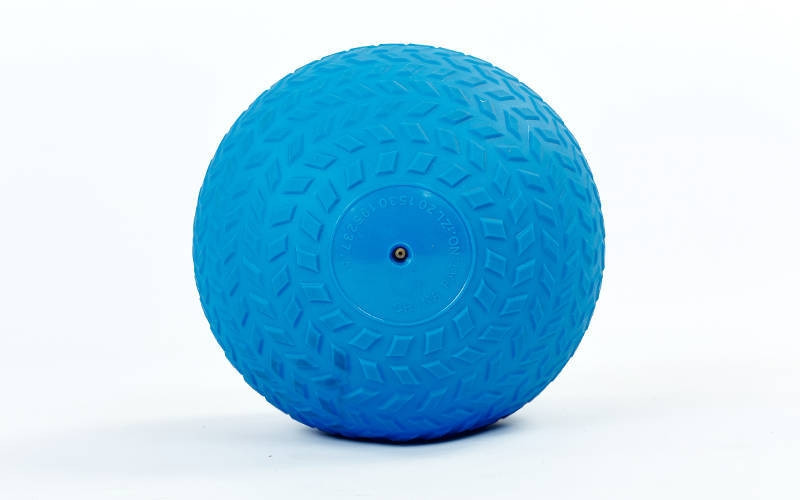 Мяч медицинский (слэмбол) Slam Ball 5кг 5729-5: диаметр 23см, вес 5кг - фото 2 - id-p574783737