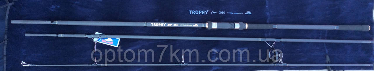 Спінінг короповий TROPHY 360 тест 180g