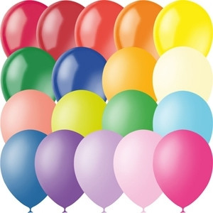 Кулі повітряні пастель мікс 7"(19 см), фото 1