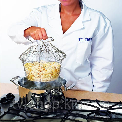 Решітка для приготування їжі Шеф Баскет ( Chef Basket), фото 1