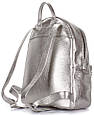Рюкзак POOLPARTY Xs xs-bckpck-leather-silver Серебристый 6 л, фото 3