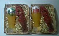 Подарочный набор сувенирного мыла Стакан пива и рак