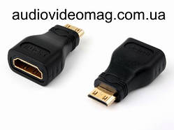 Перехідник гніздо HDMI штекер mini HDMI