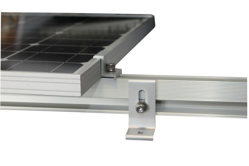 Система алюминиевых креплений для солнечных панелей на скатную крышу - фото 6 - id-p574853239