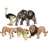 Дитячий ігровий набір з QR-картою фігурки Тварин Африки S1 Wenno WAF1701, фото 2