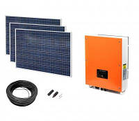 Гибридная солнечная электростанция EnerGenie EA5000; мощность 5000Вт