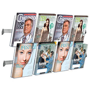 Полиця для брошур Coctail Brochure Set For Wall